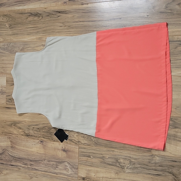 Alfani Sleeveless Color Block Dress - Picture 7 of 9